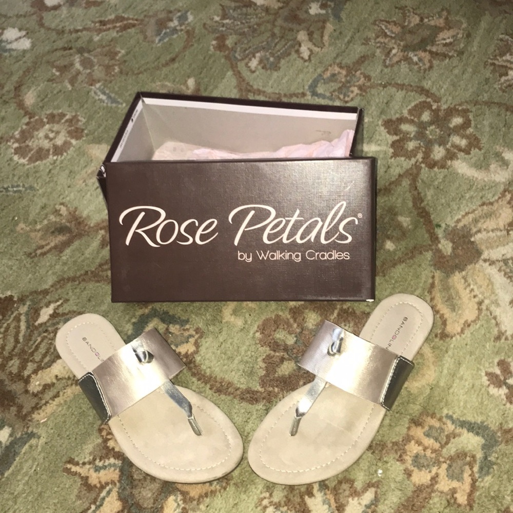 Bandolier Strap Silver Sandal